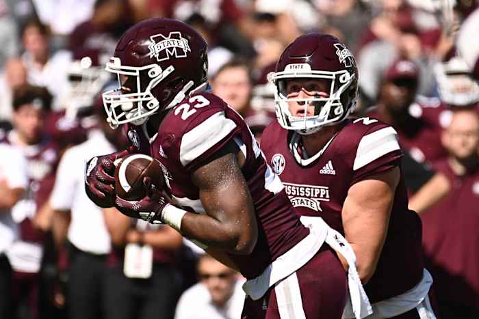 Mississippi State vs. Arkansas, 2022.