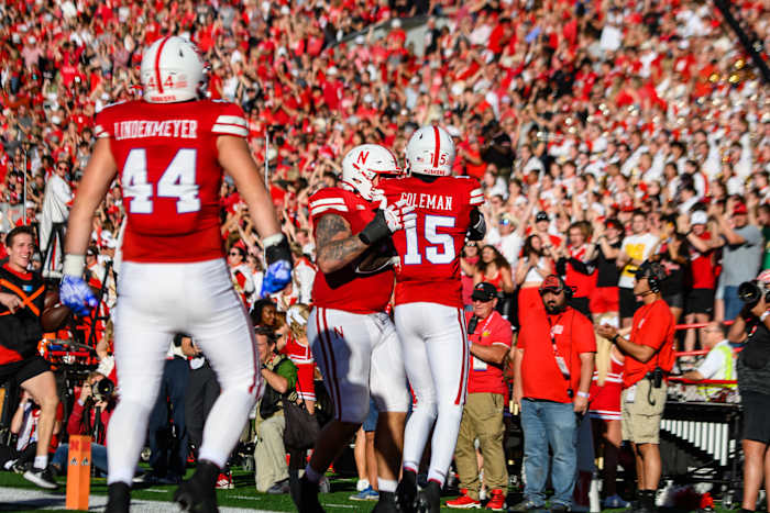 16_Coleman Touchdown_FB vs Northwestern 1021