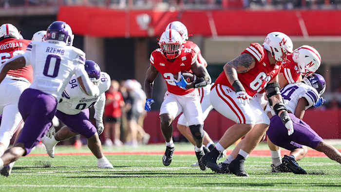 Grant Anthony Grant 2023 Nebraska vs Northwestern football