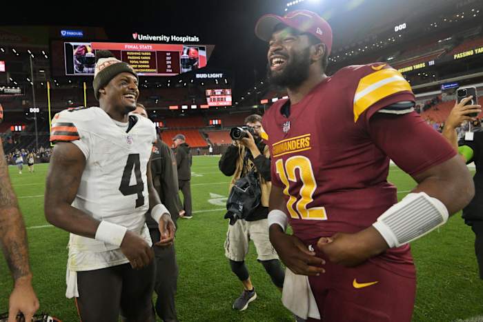 Could the Cleveland Browns re-acquire Jacoby Brissett to back up Deshaun Watson?