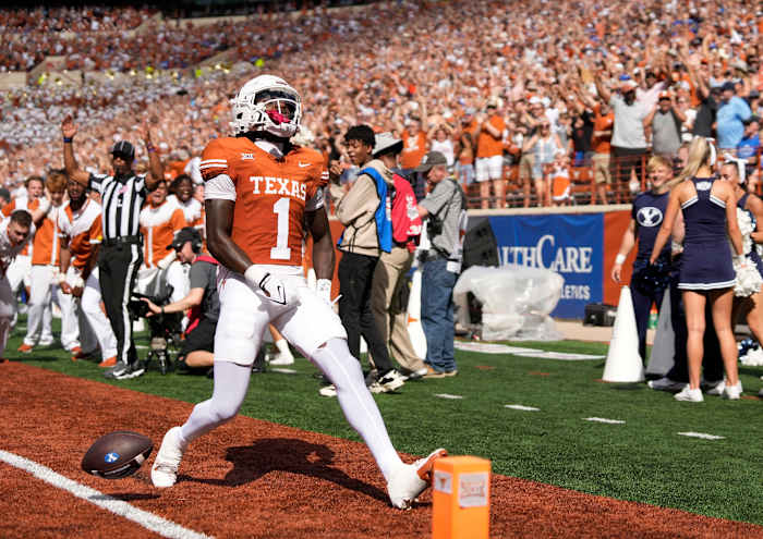 Texas Longhorn WR Xavier Worthy 