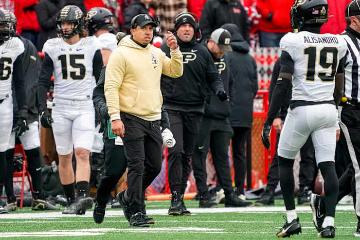 NU vs. Purdue 2023 - Ryan Walters reacts to call