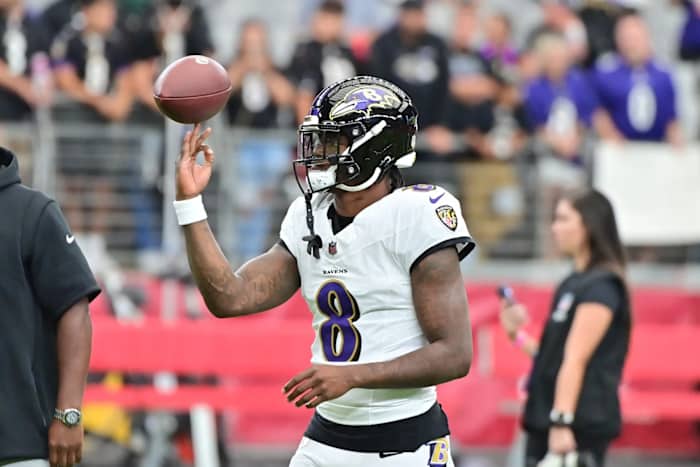 Lamar Jackson has only lost one game to an NFC team since becoming the Baltimore Ravens' starting quarterback.