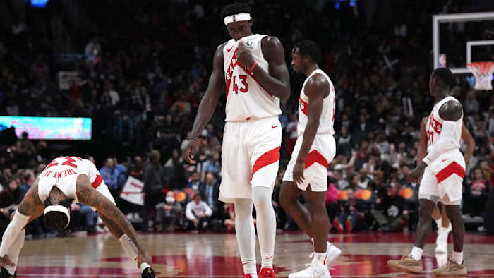 Toronto Raptors forward Pascal Siakam.