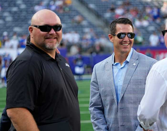 General managers Joe Douglas and Joe Schoen