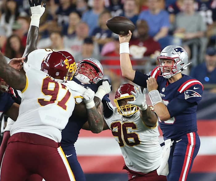 New England Patriots QB Mac Jones