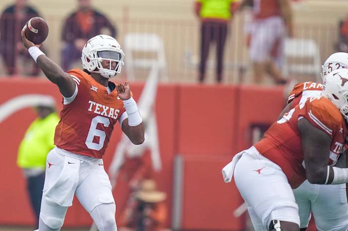 Maalik Murphy struggled vs. the Kansas State Wildcats on Saturday.