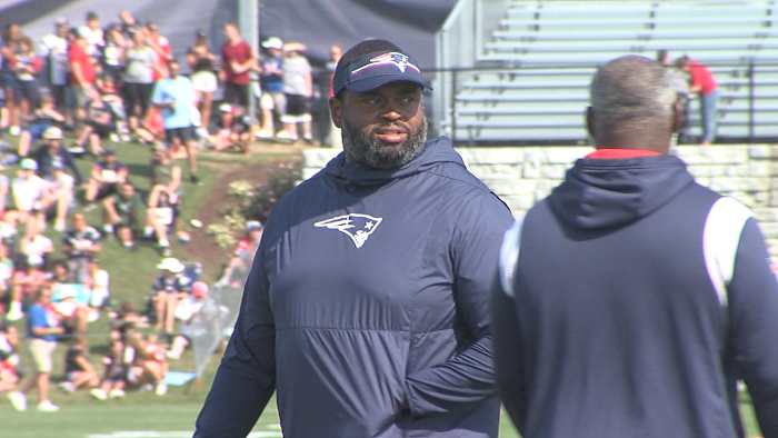 New England Patriots OL Coach Adrian Klemm