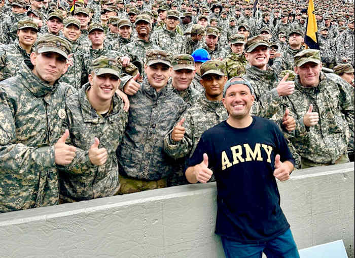 College Football Tour visits Army
