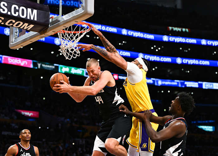 Los Angeles Clippers center Mason Plumlee vs. Los Angeles Lakers star Anthony Davis.