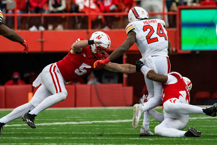 03_John Bullock, Mikai Gbayor_FB vs Maryland 1111