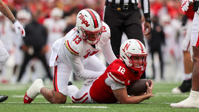 Purdy Chubba Purdy 2 2023 Nebraska-Maryland football