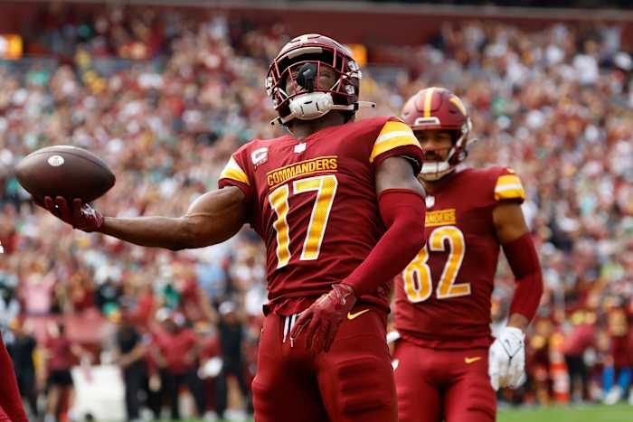 Receiver Terry McLaurin and tight end Logan Thomas are part of the skill position talent of the Washington Commanders.