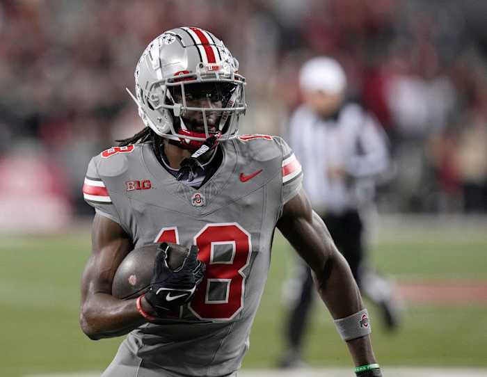 Marvin Harrison Jr. vs. the Michigan State Spartans