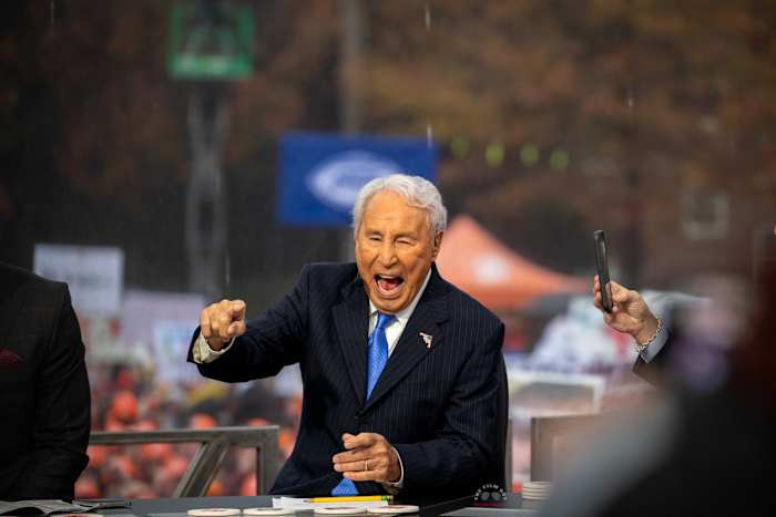 Coach Lee Corso on College Gameday 