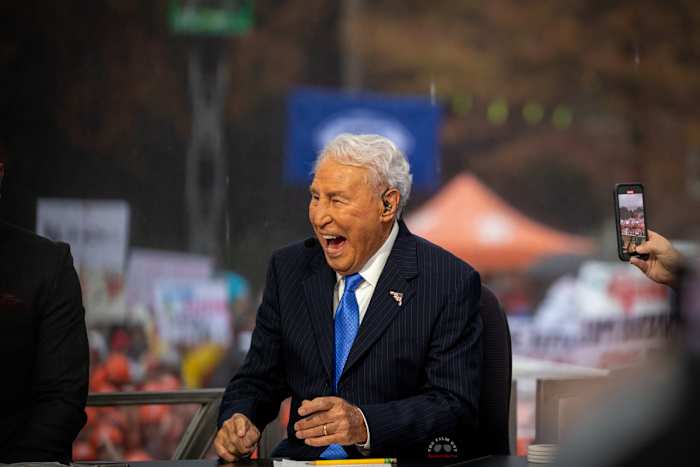 Coach Lee Corso on College Gameday 