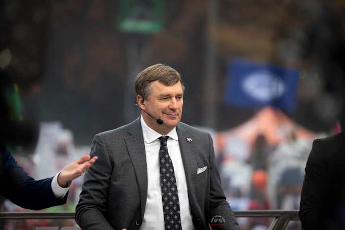 Georgia head coach Kirby Smart on College Gameday 
