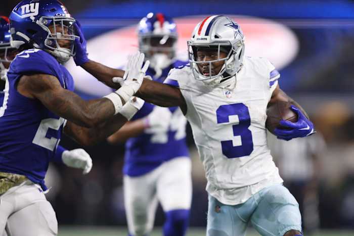 Receiver Brandin Cooks turned in the best performance of his season Sunday for the Dallas Cowboys.