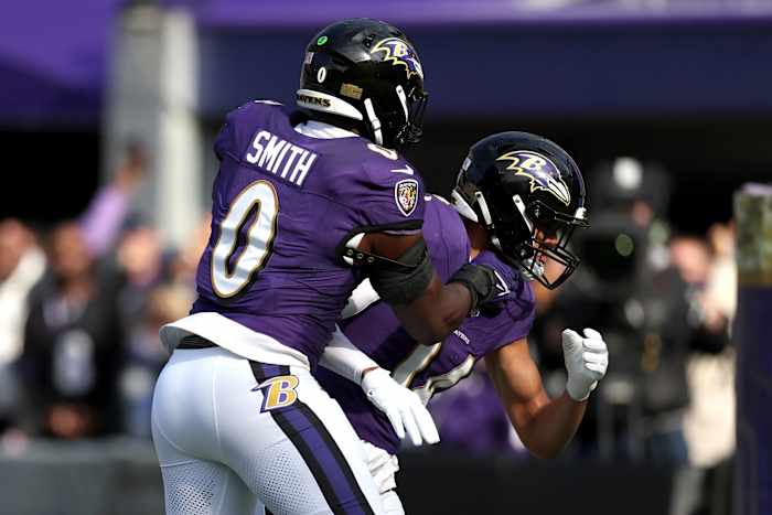 Roquan Smith was named to First Team All-Pro in his first season with the Baltimore Ravens.