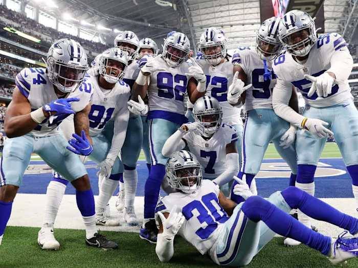 The Dallas Cowboys aren't behaving like a team that hasn't beaten an opponent with a winning record.