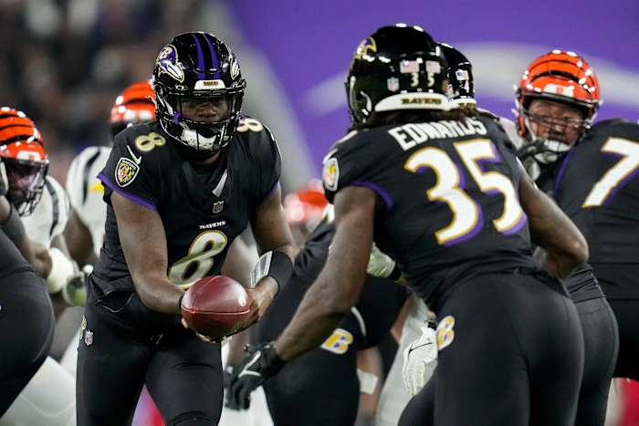 Lamar Jackson and the Baltimore Ravens swept the Cincinnati Bengals this season.