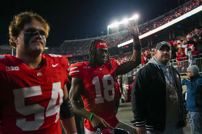 MARVIN HARRISON JR. MINNESOTA GOLDEN GOPHERS OHIO STATE BUCKEYES