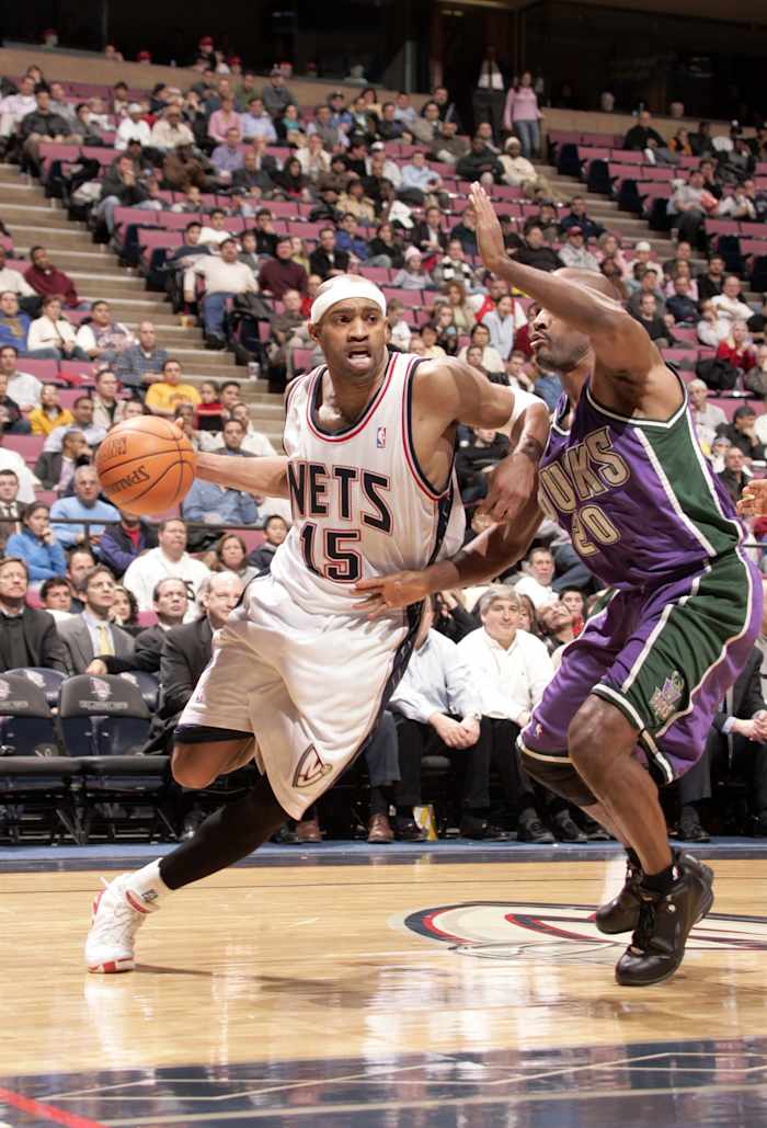 New Jersey Nets forward Vince Carter 