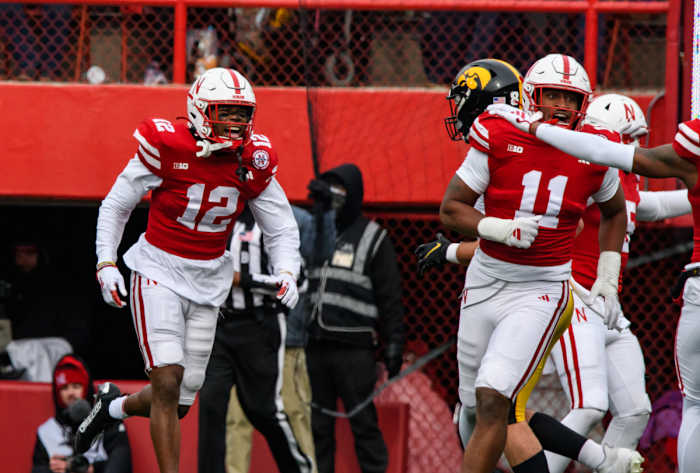 02_Omar Brown, Cameron Lenhardt_FB vs Iowa 1124