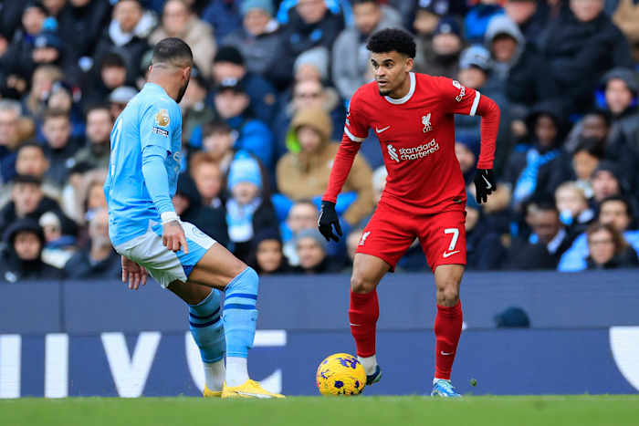 Luis Díaz, extremo colombiano