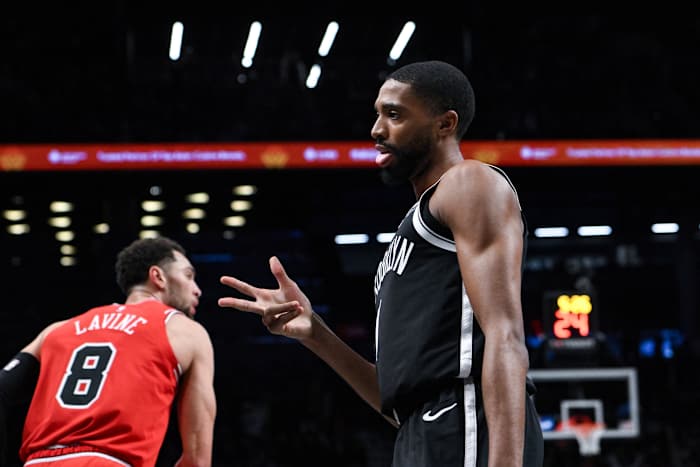 Brooklyn Nets forward Mikal Bridges 