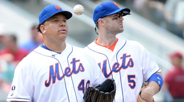 Bartolo Colón and David Wright