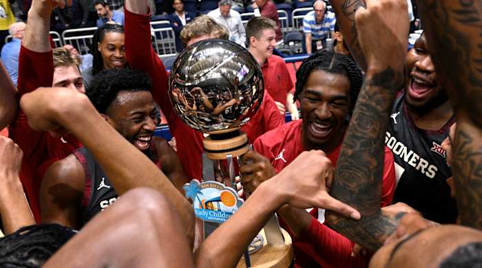 Oklahoma after beating USC.