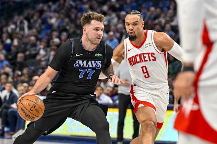 Luka Doncic, Dallas Mavericks, Dillon Brooks, Houston Rockets