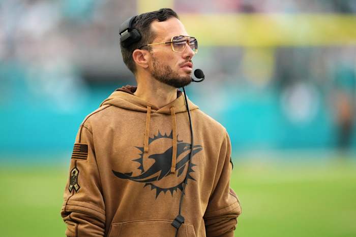 Miami Dolphins coach Mike McDaniel once asked Ron Rivera -- now the coach of the Washington Commanders -- for a job.