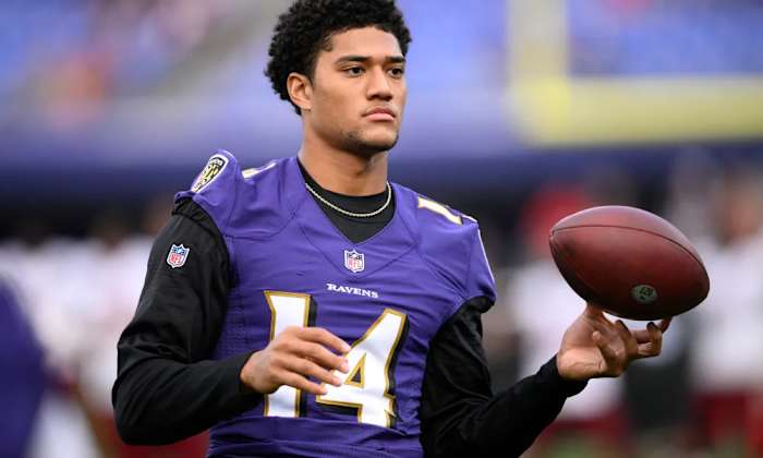 Kyle Hamilton has a career-high two interceptions this season through 12 games. 