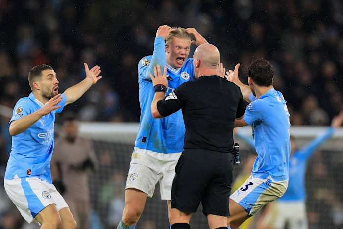 Haaland, uno de los protagonistas en el juego del Manchester City