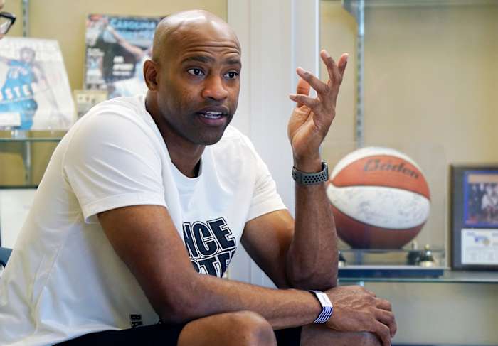 Former NJ Nets forward Vince Carter