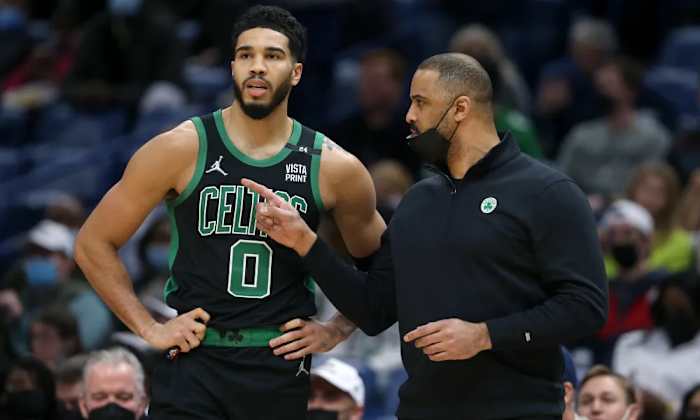 Former Boston Celtics coach Ime Udoka has brought his mentality over to the Houston Rockets this season.