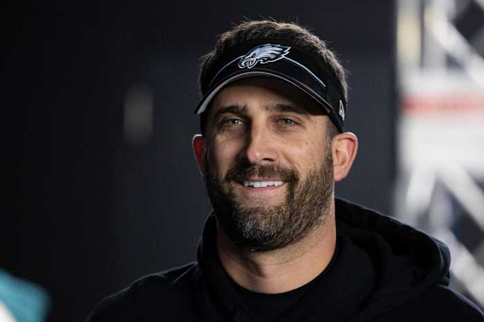 Philadelphia Eagles head coach Nick Sirianni made history Sunday. 