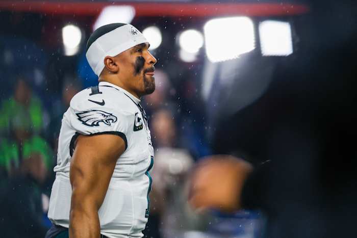 Quarterback Jalen Hurts and the Philadelphia Eagles have lost three games in a row.