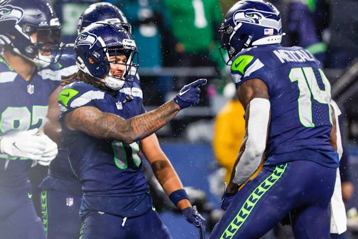 Jaxon Smith-Njigba and DK Metcalf