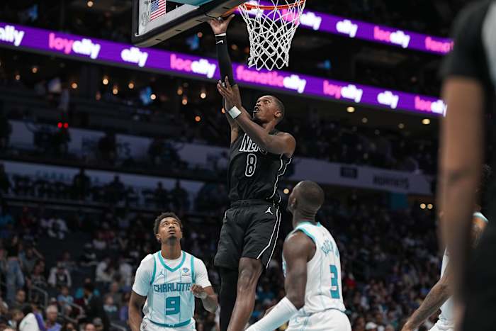 Brooklyn Nets guard Lonnie Walker IV