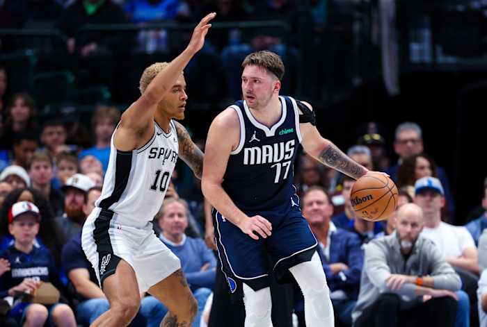 Luka Doncic, Dallas Mavericks, San Antonio Spurs