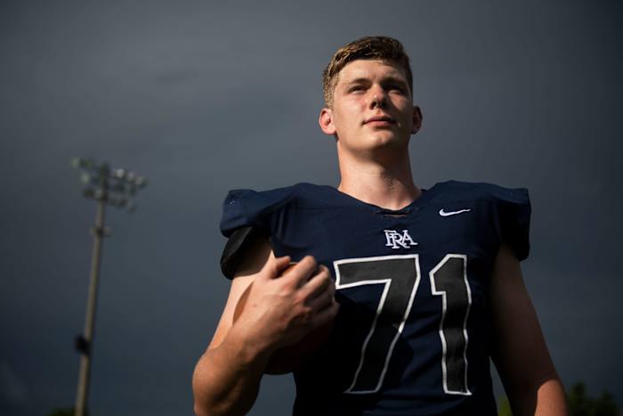 UNC football recruiting signee Luke Masterson