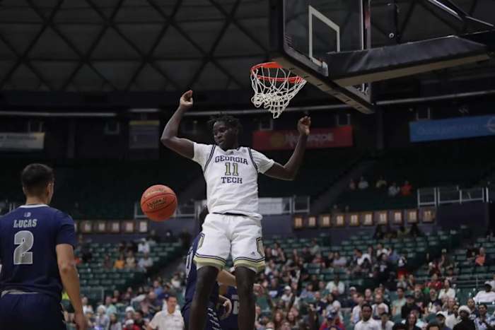Georgia Tech freshman Baye Ndongo