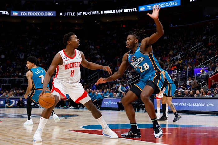 Jae'Sean Tate Isaiah Stewart Pistons