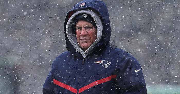 New England Patriots coach Bill Belichick