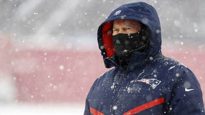 Patriots - Bill Belichick Snow