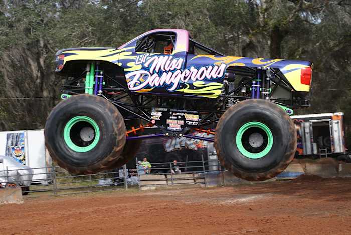 Athena Kozel's "Lil Miss Dangerous" struggled at times during the weekend. Photo: Dylan Spaulding.