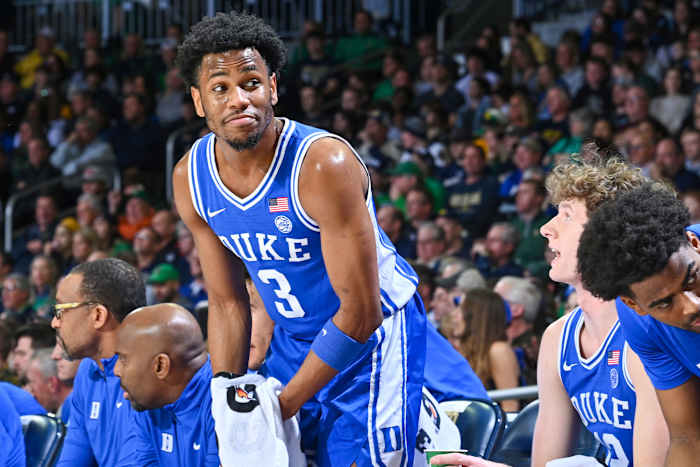 Duke basketball guard Jeremy Roach